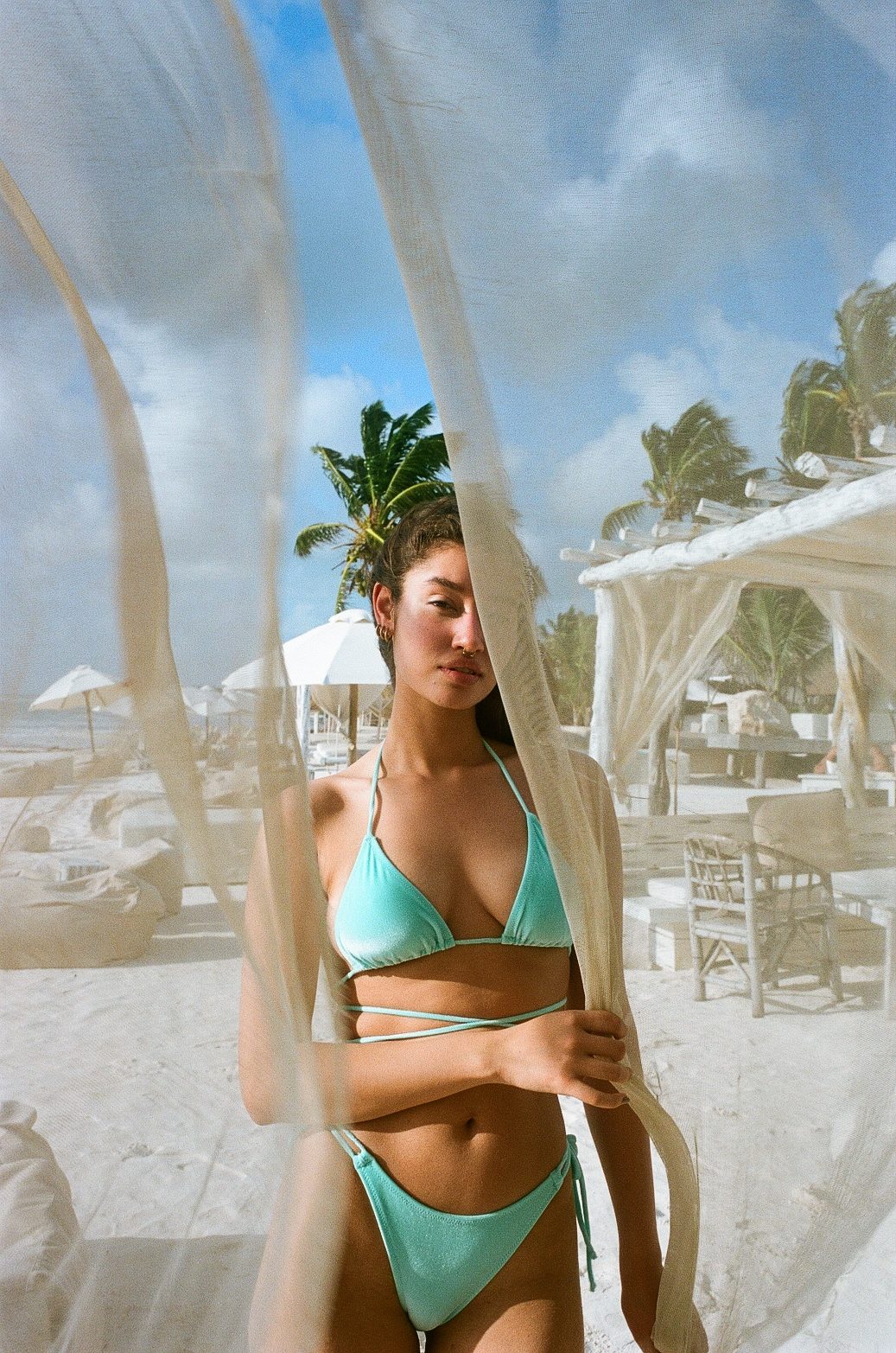 Alice bas de bikini bleu Off Duty