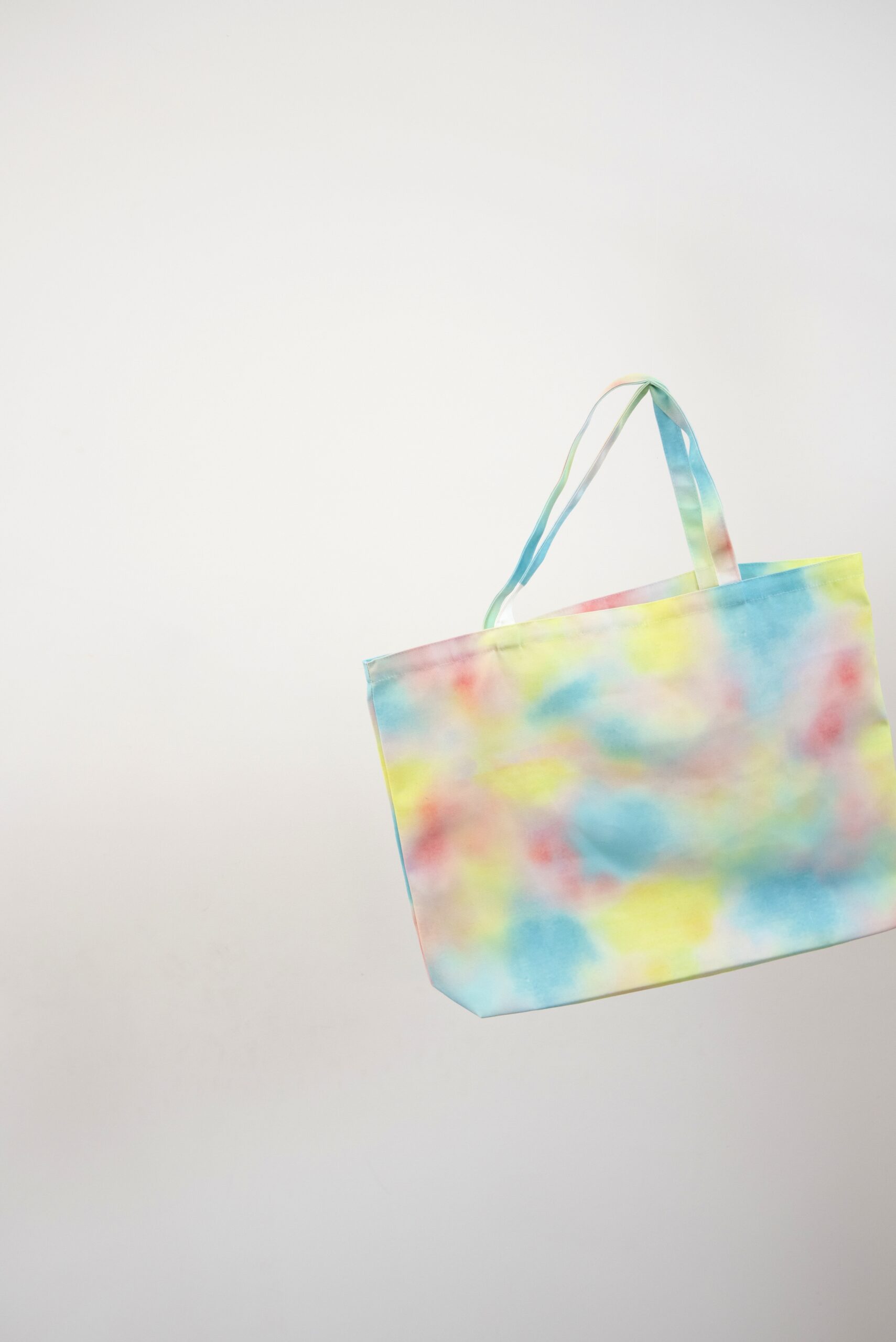 sac de plage tendance tie and dye oversized