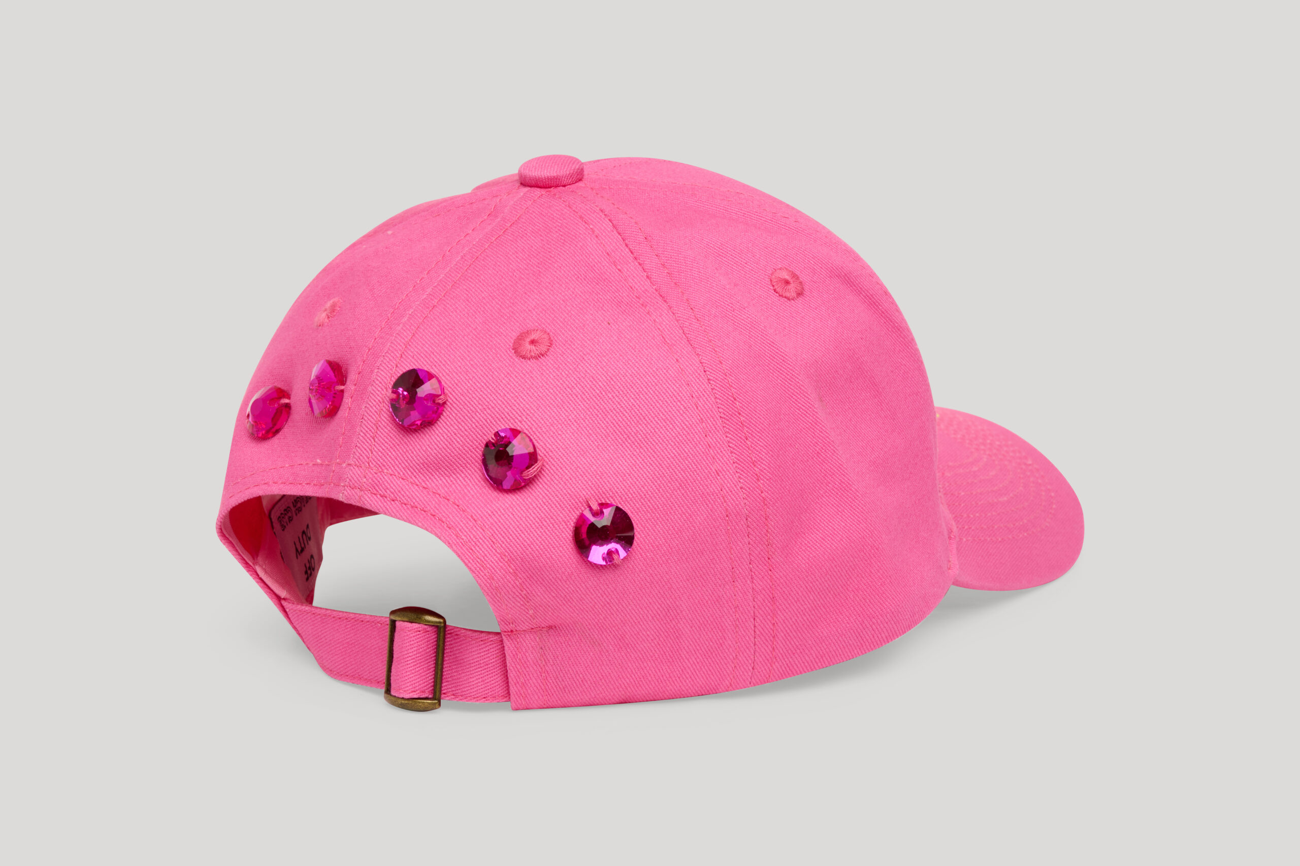 Casquette Police rose Néon avec badge - Déguiz-Fêtes