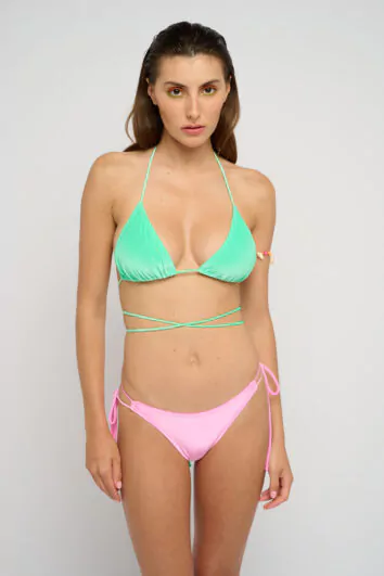 <FONT color="#FF8700">Alice - </FONT color> Haut de Bikini Triangle Velours