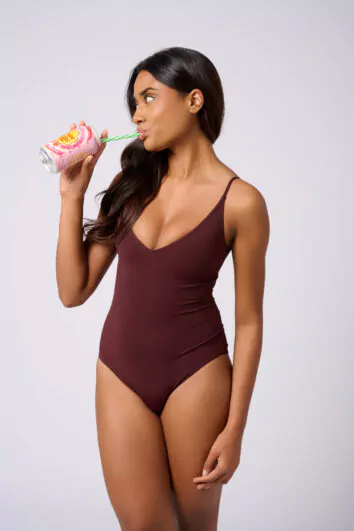 <FONT color="#FF8700">Simone - </FONT color> Maillot de Bain Une-Pièce Gainant